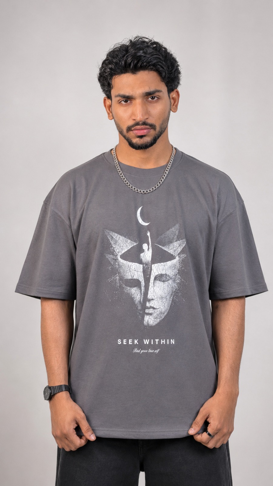 SEEK WITHIN OVERSIZED TEE