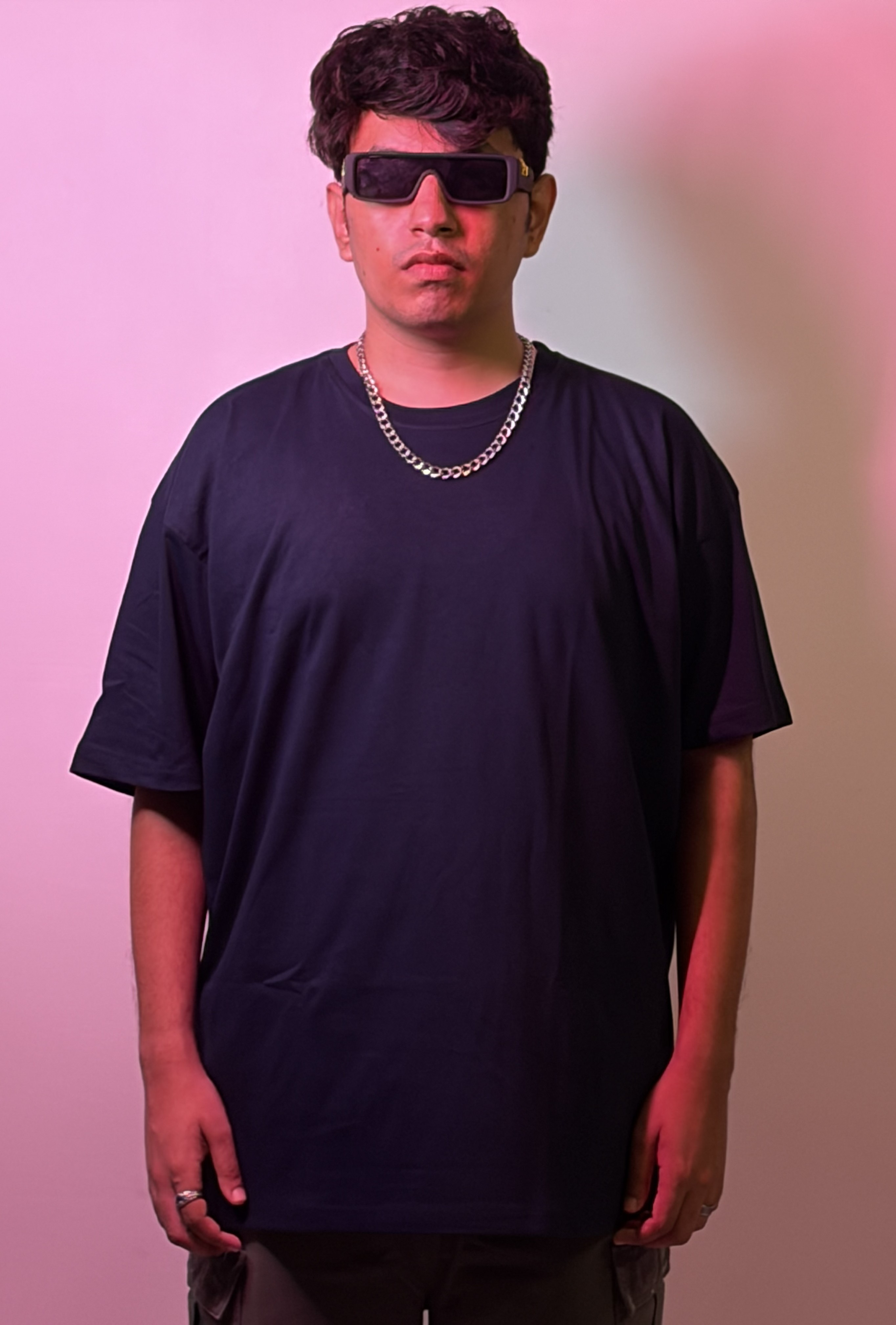 NAVY BLUE TEE