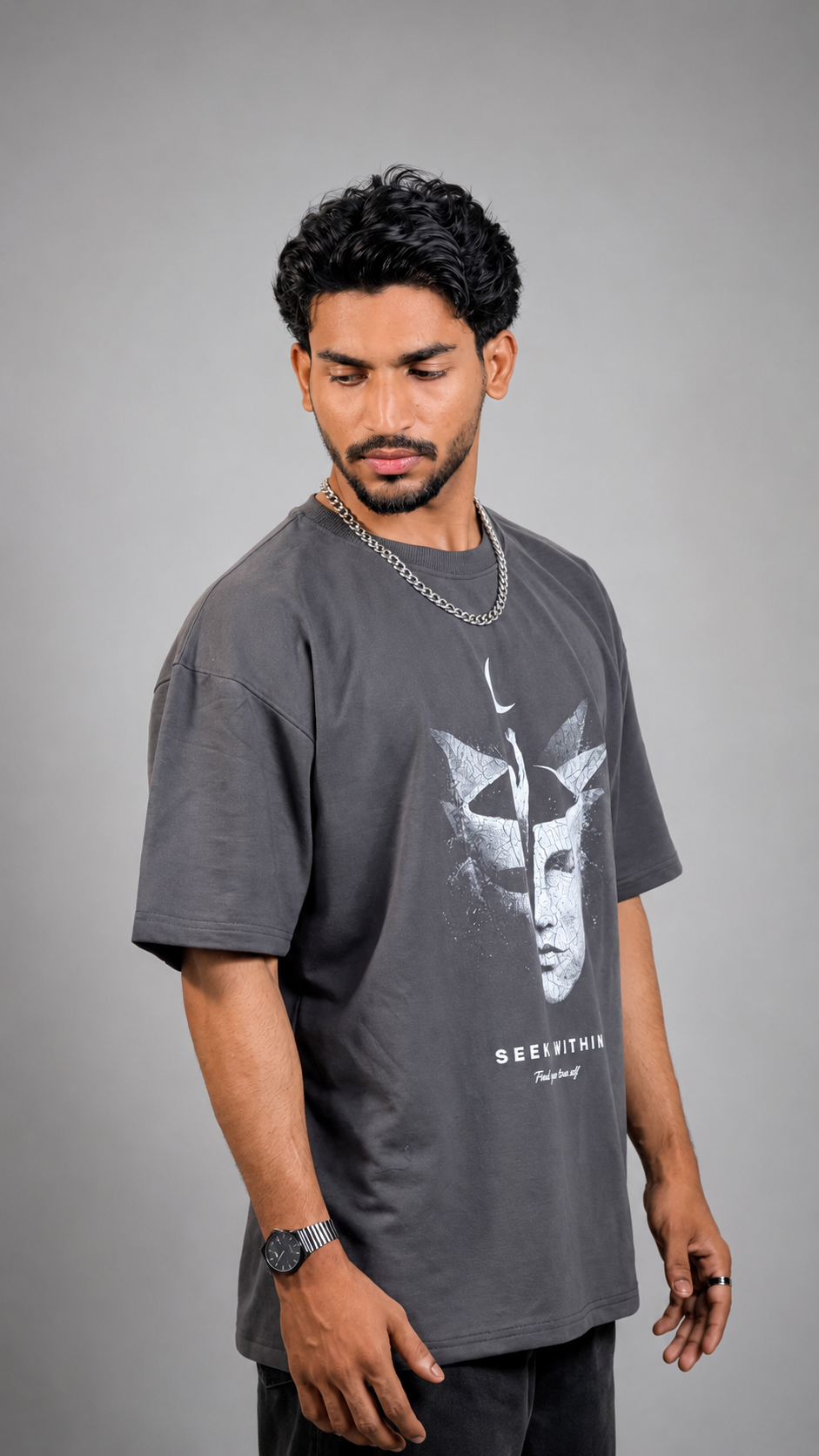 SEEK WITHIN OVERSIZED TEE
